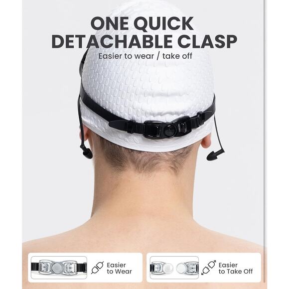 3pk Pro Goggles Swimming Adult Swim-Goggles UV400 Protection Anti Fog No Leak - Picture 4 of 6